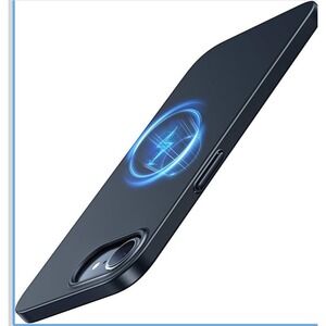 TORRAS Magnetic Slim Fit for iPhone 16e Case 2025, Ultra-Thin 16e‎ Case -Black